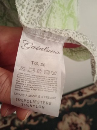 Vestito bambina fantasia serpente