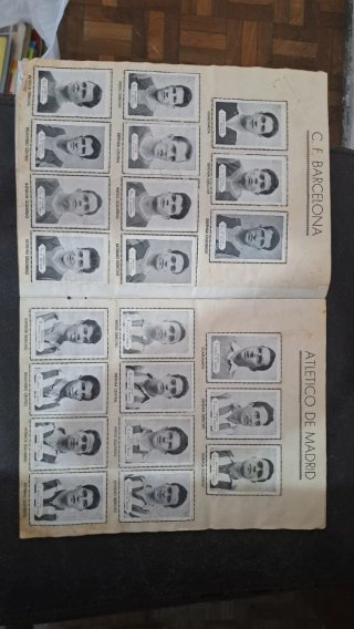 Album Foto Futbol Campeonato 1958-59