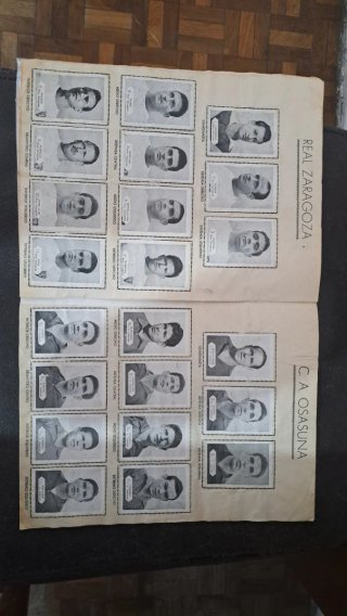 Album Foto Futbol Campeonato 1958-59