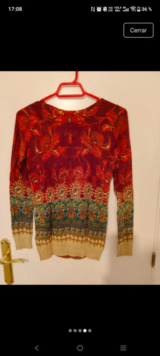 Jersey Desigual Talla S Multicolor
