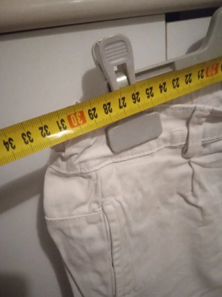 Pantaloncini bianchi bambino