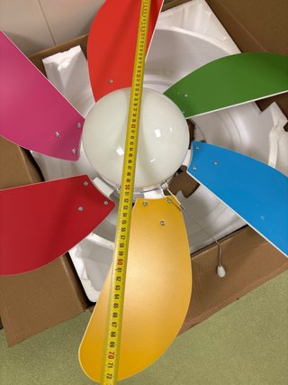 Ventilador de Techo Multicolor