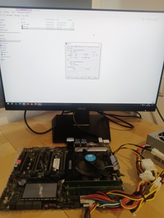 Placa Base ASUS Z270 WS + INTEL 7500 VPRO.