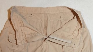 Pantalones cortos cargo beige