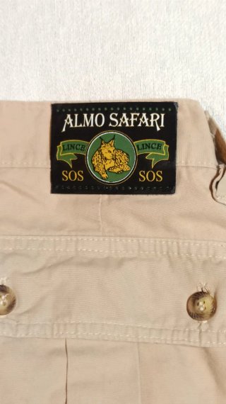 Pantalones cortos cargo beige