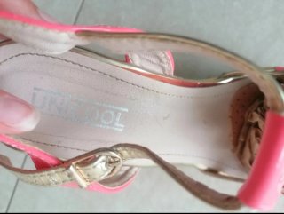 Sandalias de plataforma multicolor