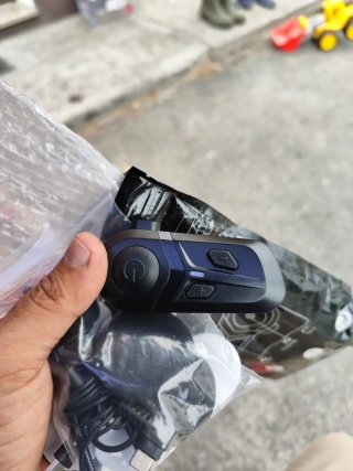 Intercomunicador Bluetooth Moto Negro/Azul
