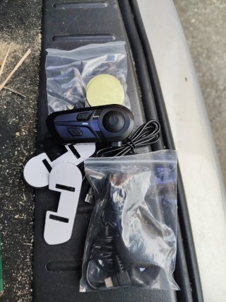 Intercomunicador Bluetooth Moto Negro/Azul
