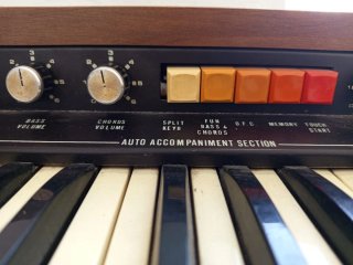 Teclado Órgano Vintage Fresma Granada 61 Deluxe
