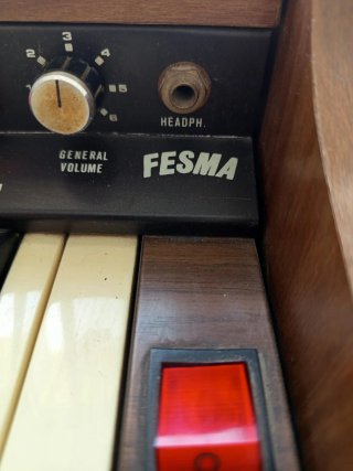 Teclado Órgano Vintage Fresma Granada 61 Deluxe