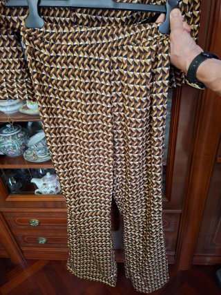 Conjunto Blusa y Pantalón Estampado