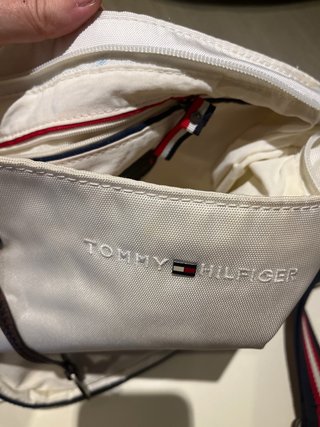 Bolso bandolera Tommy Hilfiger blanco