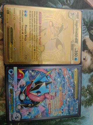 Pack cartas megagreninja ex