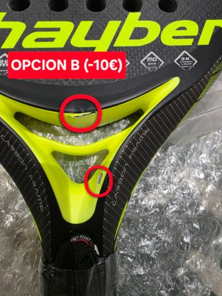 ¡NUEVA! Pala Pádel J'hayber Dominator Carbon 3K