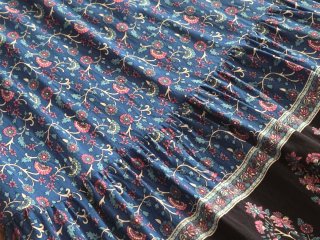 Falda boho azul estampada T2XL. NUEVA.
