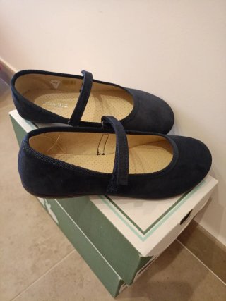 Lote zapatos invierno marrón y azul