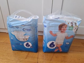 2 Paquetes Pañales Talla 6 Deliplus sin abrir
