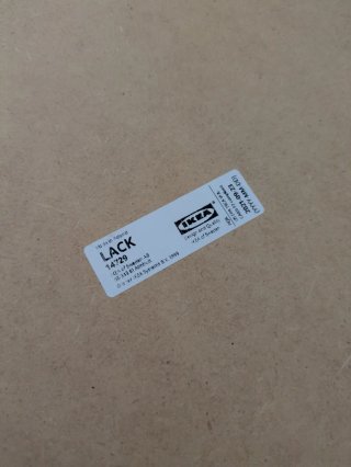 Mesa LACK Ikea blanca