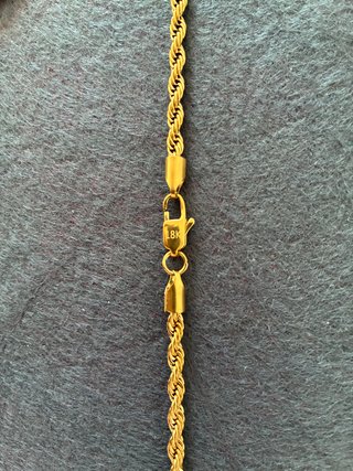 Cadena de oro 18k