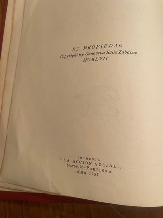 Libro de cocina antiguo  Geni y su cocina  Año 57