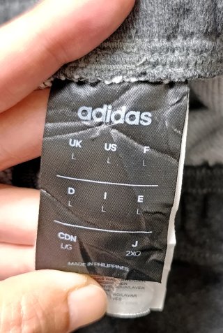 Pantalón chándal Adidas Gris