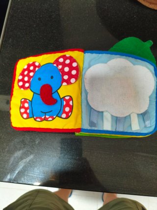 3 libros infantiles de telas