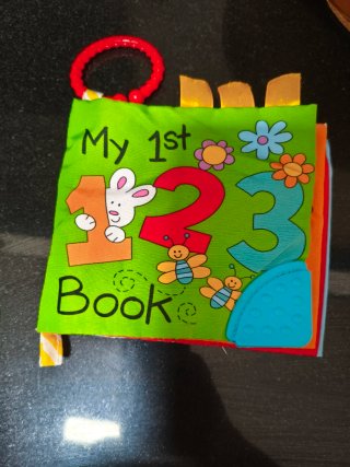 3 libros infantiles de telas