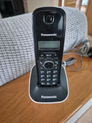 Teléfono Inalámbrico Panasonic Negro