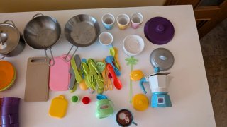 Cocina de juguete Ikea con accesorios