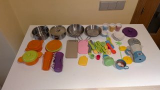 Cocina de juguete Ikea con accesorios