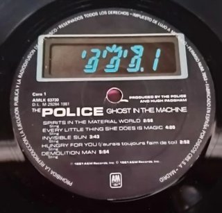 Vinilo The Police Ghost in the Machine 1981 LP