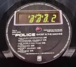 Vinilo The Police Ghost in the Machine 1981 LP