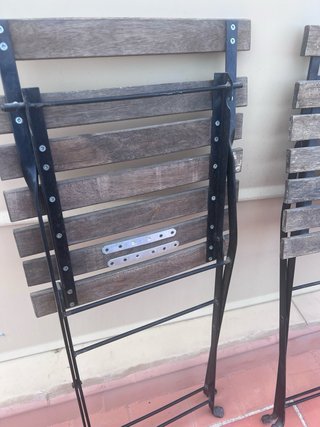 Sillas Plegables Ikea Madera y Metal