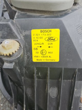 Faro Derecho Cristal Ford Fiesta MK4/MK5