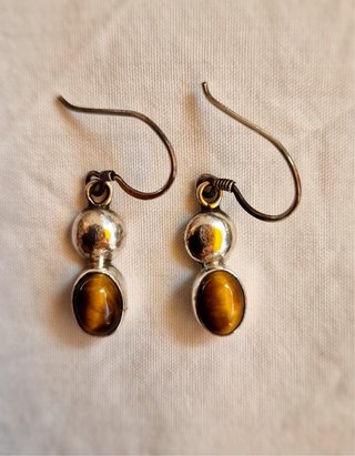 12 Pendientes Plata 925 con Piedras Semipreciosas