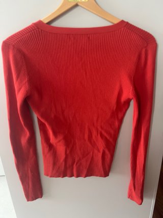 Jersey Adolfo Dominguez Rojo Talla M