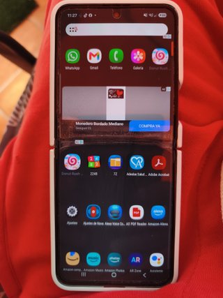 Samsung Galaxy Z Flip5 256GB Verde + Scattola e Custodia