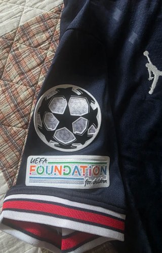Conjunto MESSI PSG Jordan UEFA Champions League