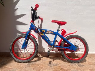 Bicicleta Spiderman 16”