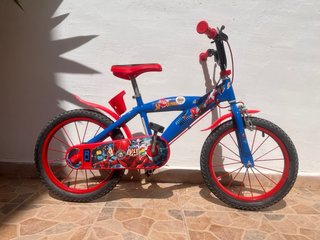 Bicicleta Spiderman 16”