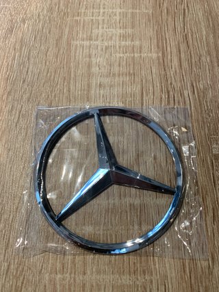 Insignia Logo Mercedes Estrella Cromada