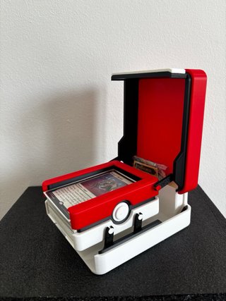 Caja TCG estilo Poké Ball personalizable