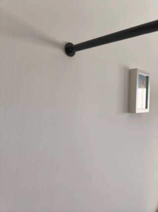 Perchero pared zapatero Ikea negro