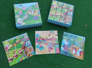 Puzzle cubos Imaginarium rompecabezas 6 cuentos