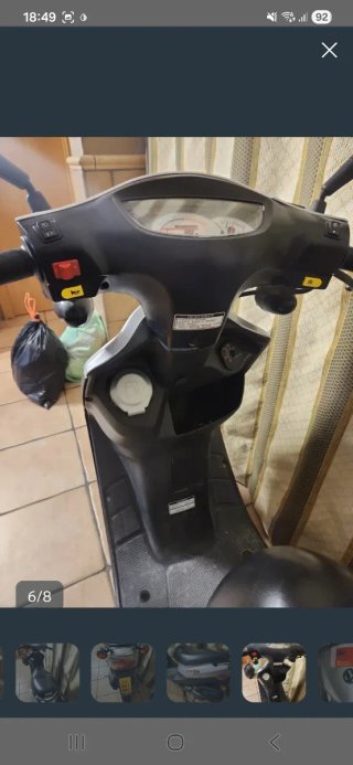 Moto Scooter SYM 49cc Plata