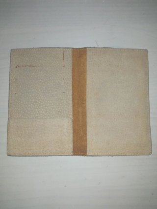 Cartera Levi's de cuero marrón