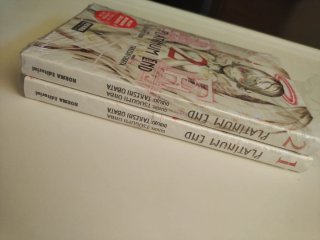 Platinum end 1 y 2 + marcapáginas