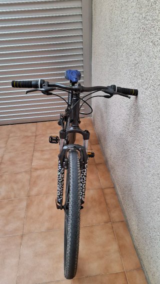 Bicicleta de Montaña Negra