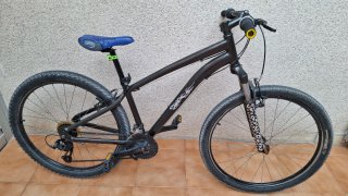 Bicicleta de Montaña Negra