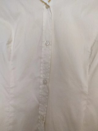 Blusa amarilla manga 3/4 con pinzas
